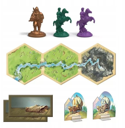 Zgjerim loje tavoline Catan Traders and Barbarians, për 5 6 lojtarë