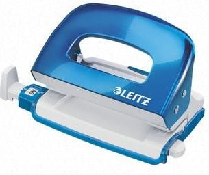 Shpuese letre Leitz 5060, 10 fletë, metal, blu