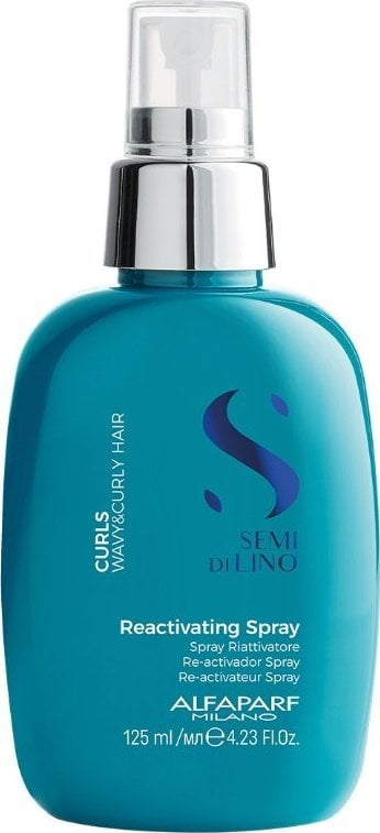 Sprej flokësh Alfaparf Milano Semi Di Lino Curls Reactivating, për kaçurrela, 125ml