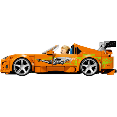 Set LEGO Speed Champions Fast & Furious Toyota Supra MK4 77260, 292 pjesë, 10+, portokalli
