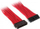 Kabllo zgjatuese ATX 24 pin SilverStone PP07, 0.3m, e kuqe