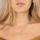 Qafore e dyfishtë AGAIN Jewelry, e argjendtë