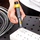 Testues tensioni pa kontakt Deli Tools EDL8011, 12 48-1000V AC, i zi