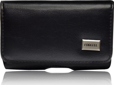 Универзален футроло Forcell Classic 100A Модел 13, хоризонтален, синтетичка кожа, црн
