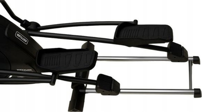 Kros-trainer Kettler Axos Elipso P, rrotë 18 kg, 16 shkallë rezistence, i zi