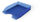 Tabakë dokumentesh Durable NEW, modulare, plastike, transparente blu