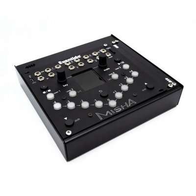 Kornizë Eurorack Eventide POD32E Misha, 32HP, metalike, e zezë