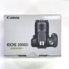 Aparat fotografik Canon EOS 2000D, 24.2MP, objektiv 18-55mm DC III, i zi