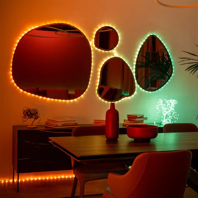Varg dritash LED Twinkly TWD400STP, 400 llamba RGB, 20m, për brendësi dhe jashtë