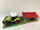 Lodër traktor me makineri bujqësore Macyszyn Toys, set fermash, shumëngjyrëshe