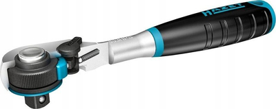 Çelës racë Hazet 863HPS, 1/4", 116mm, zi blu