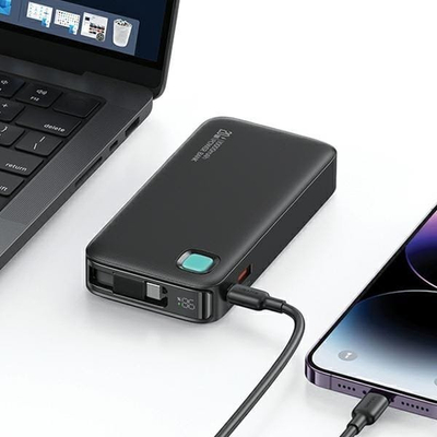Power bank Usams Us-CD224, 10000mAh, PD 20W, e bardhë