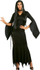 Kostum Halloween Morticia Addams gotik, madhësia M, i zi