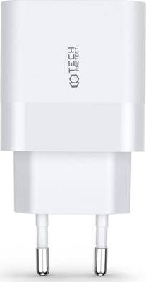 Karikues për në prizë Tech-Protect Charger, 1x USB A, 1x USB C, 3A