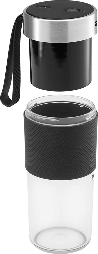 Mikser në këmbë WMF KITCHENminis Mix on the Go, 0.3L, 50W, i zi