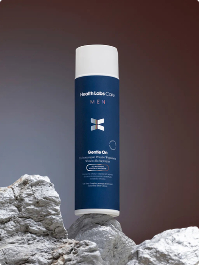 Shampo flokësh Natural Cosmetics Health Labs Gentle On Trichoshampoo, 250ml, kundër thinjave, uniseks