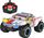Makinë lodër me telekomandë Dickie Toys RC Race Trophy, gati për lojë, shumëngjyrëshe