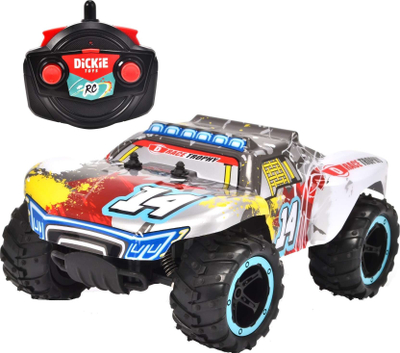 Makinë lodër me telekomandë Dickie Toys RC Race Trophy, gati për lojë, shumëngjyrëshe