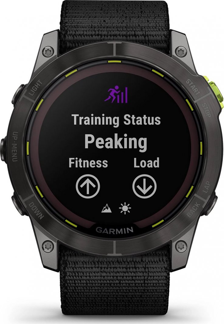 Orë Smart Garmin Enduro 2, e zezë 8