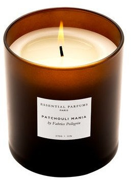 Qiri aromatik Essential Parfums Patchouli Mania, aromë patchouli dhe kakao, 270g, kafe