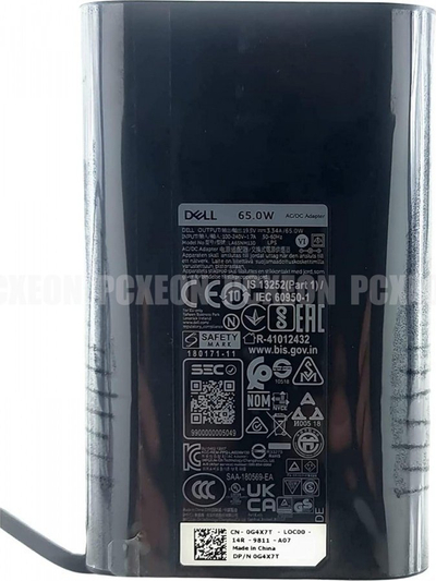 Karikues Dell 65W, Barrel 7.4 x 5mm, 19.5V 3.34A, me prizë UK