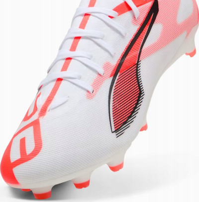 Këpucë futbolli Puma Ultra 5 Match FG MG, për burra, e bardhë