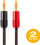 Kабел за звучници Monoprice, 14AWG, 6ft, плетен со банана приклучоци
