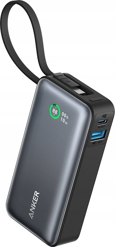 Powerbank Anker Nano, 10000mAh, 30W, i zi
