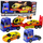Set lodrash “Rescue Kit Truck Helicopter Car”, kamion, helikopter edhe makinë, me drita edhe zëra, shumëngjyrësh