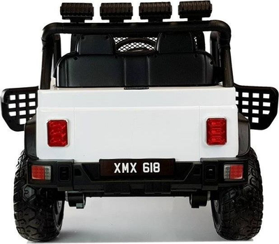 Makinë elektrike për kalamaj Lean Sport XMX618, 12V 10Ah, 4 motorë, e bardhë