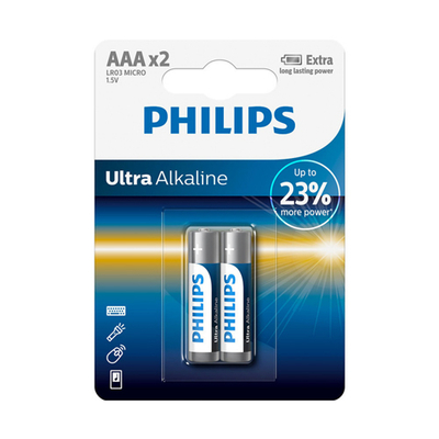 Philips Bateria AAA Ultra Alkalin 2 set