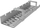 Mbajtës kabllosh Spacetronik Ergoline SPK-520G, 50cm, metal, gri
