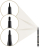 Laps sysh Max Factor Masterpiece, eyeliner i lëngshëm, 1ml, i zi velvet
