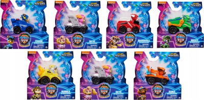 Lodër makinë Paw Patrol Movie Pups Squad Racer, set për gara, shumëngjyrëshe