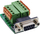Modul lidhës InLine Terminal Block, D-Sub 9-pin, kapëse me sustë, fiksim me vida