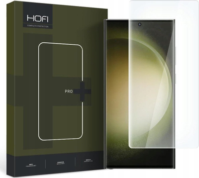 Xham mbrojtës Hofi Tempered Glass 5D UV, për Samsung Galaxy S23 Ultra, transparent