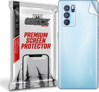 Film mbrojtës GrizzGlass për mbrapa të Oppo Reno 6 Pro, sipërfaqe sateni, transparent