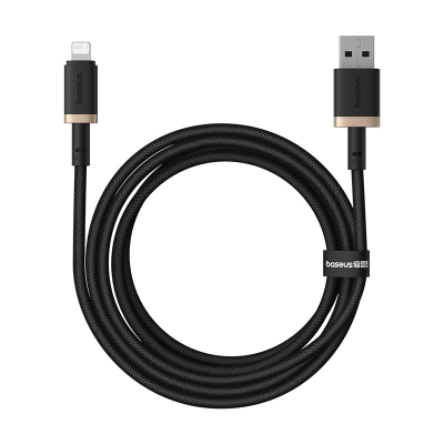 Кабел за полнење Baseus Dura, 2.4A, 2m, црно-златен