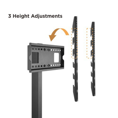 Mbajtëse për TV Brateck FS32-46W, 37"-75", 40 kg