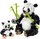 Lodër LEGO Creator 31165 Panda Family, set 3 në 1, për fëmijë 8+