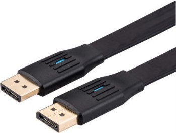 Kabllo video Value Cables DisplayPort 1.4, 5m, e zezë