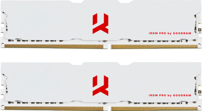 Memorie GoodRam IRDM PRO Crimson White, DDR4, 32 GB, 3600 MHz, CL18, IRP-C3600D4V64L18/32GDC