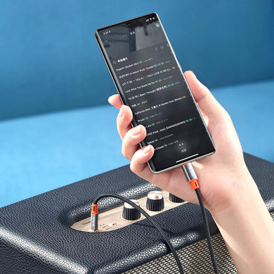 Kabllo audio Mcdodo USB C në 3.5mm, 1.2m, i zi