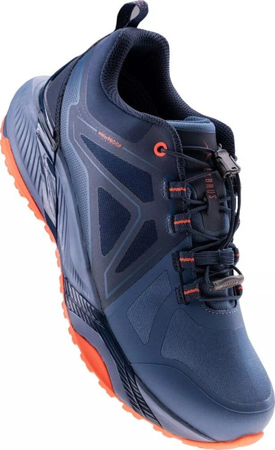 Atlete trekking Elbrus Omelio WP GR M, membranë që s’e merr uji, taban Goodyear, navy