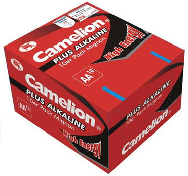 Bateri Camelion Plus Alkaline LR6, AA 1.5V, paketim 10 copë