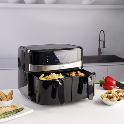 Fritezë me ajër Taurus Digital Duo AF2600D, 2x4.5L, 2600W, e zezë