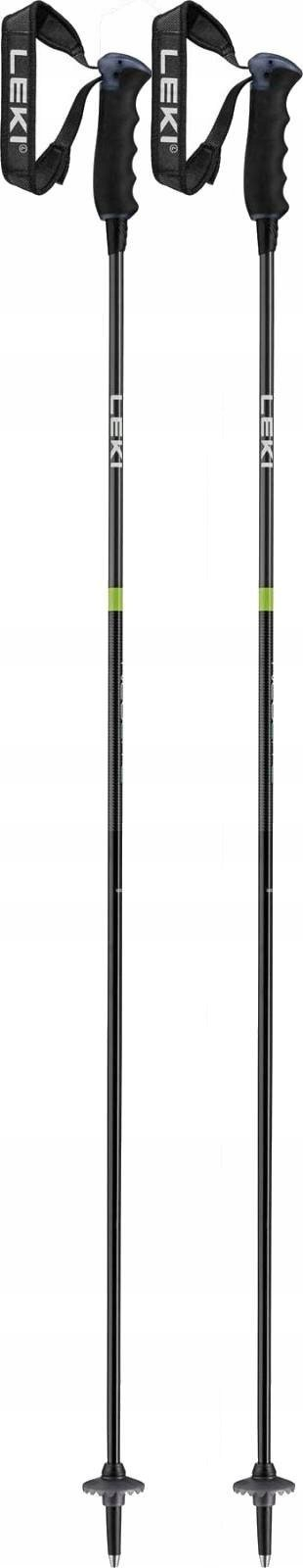 Shkop hiking Leki Neolite Carbon, 120cm, karboni, i zi neoni