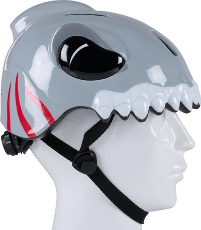 Kaskë biçiklete për fëmijë Dunlop Shark, 48-52cm, e rregullueshme, rozë