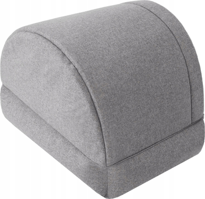 Куќичка за кучиња EcoPet Bed With Canopy, 2 во 1, 60x47 cm, сива