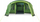 Çadër kampingu Coleman Weathermaster 6 XL, për 6 veta, BlackOut, jeshile